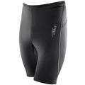 Black - Back - Spiro Mens Sprint Sports Training Shorts - Base Layer