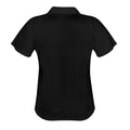 Black-White - Back - Spiro Womens-Ladies Sports Team Spirit Performance Polo Shirt