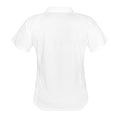 White-Navy - Back - Spiro Womens-Ladies Sports Team Spirit Performance Polo Shirt