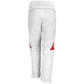 White-Red - Back - Spiro Mens Micro-Lite Performance Sports Pants - Tracksuit Bottoms