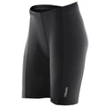 Black - Front - Spiro Ladies-Womens Padded Bikewear - Cycling Shorts