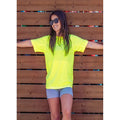 Lime Green - Back - Spiro Womens-Ladies Sports Quick-Dry Short Sleeve Performance T-Shirt