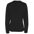Black - Front - Spiro Ladies-Womens Sports Quick-Dry Long Sleeve Performance T-Shirt