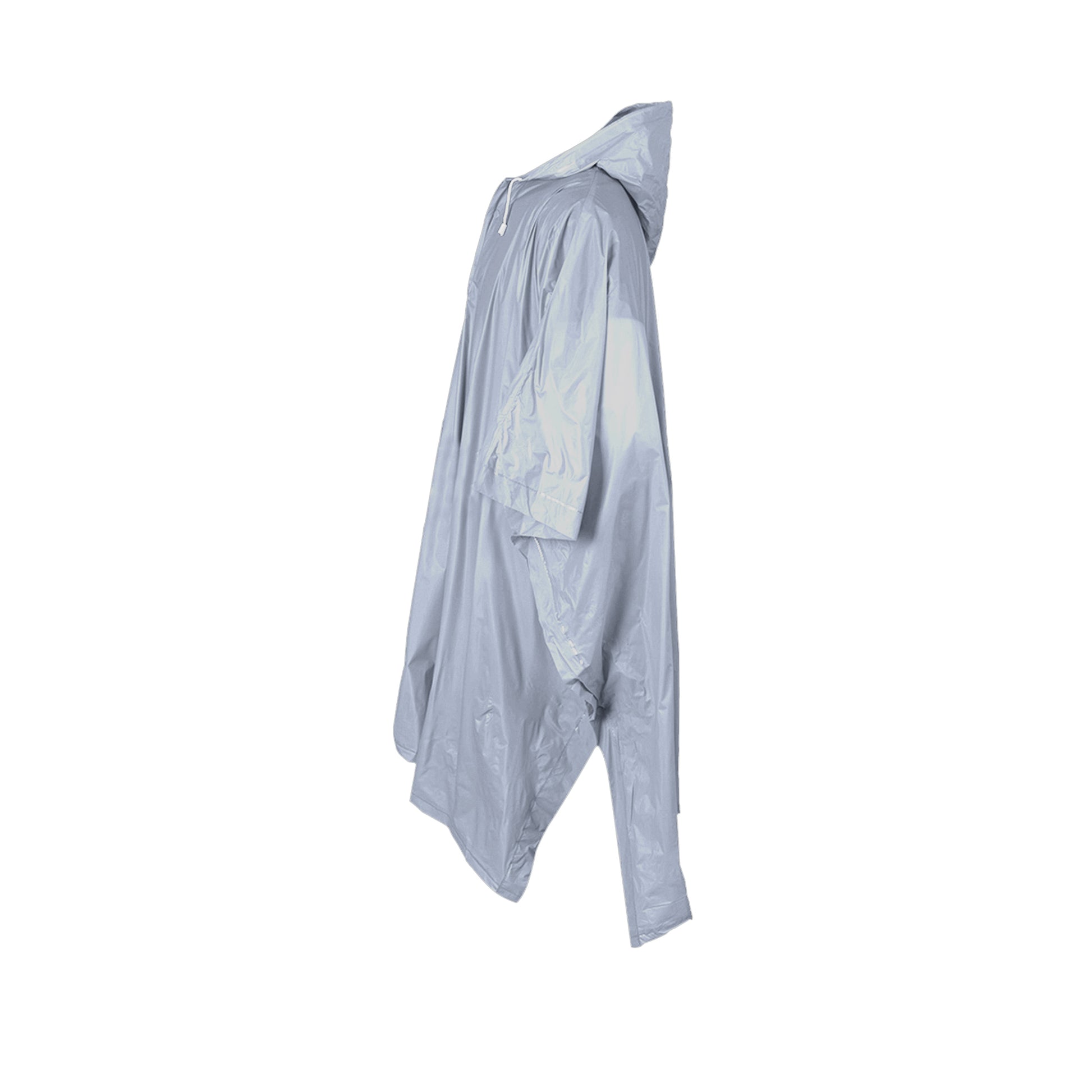 Silver - Lifestyle - Splashmacs Unisex Adults Plastic Poncho - Rain Mac