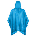 Sapphire - Front - Splashmacs Unisex Adults Plastic Poncho - Rain Mac
