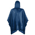 Sapphire - Back - Splashmacs Unisex Adults Plastic Poncho - Rain Mac
