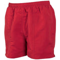 Red - Front - Tombo Teamsport Womens-Ladies All Purpose Lined Sports Shorts