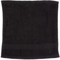 Black - Front - Towel City Luxury Range 550 GSM - Face Cloth - Towel (30 X 30 CM)