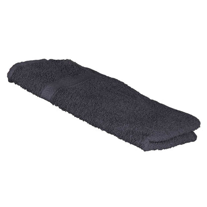 Steel Grey - Back - Towel City Luxury Range 550 GSM - Hand Towel (50 X 90 CM)