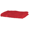 Red - Front - Towel City Luxury Range 550 GSM - Hand Towel (50 X 90 CM)