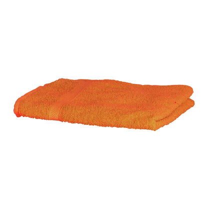 Orange - Front - Towel City Luxury Range 550 GSM - Hand Towel (50 X 90 CM)