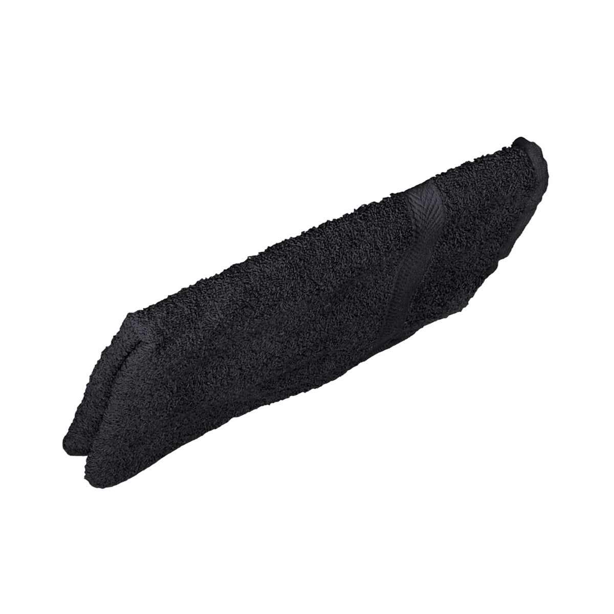 Black - Back - Towel City Luxury Range 550 GSM - Hand Towel (50 X 90 CM)