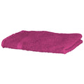 Fuchsia - Front - Towel City Luxury Range 550 GSM - Hand Towel (50 X 90 CM)