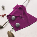 Fuchsia - Back - Towel City Luxury Range 550 GSM - Sports Golf Towel (30 X 50 CM)