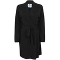 Black - Front - Towel City Womens-Ladies Wrap Bath Robe - Towel (180 GSM)