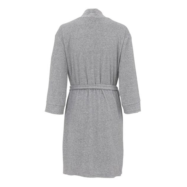 Heather Grey - Back - Towel City Womens-Ladies Wrap Bath Robe - Towel (180 GSM)