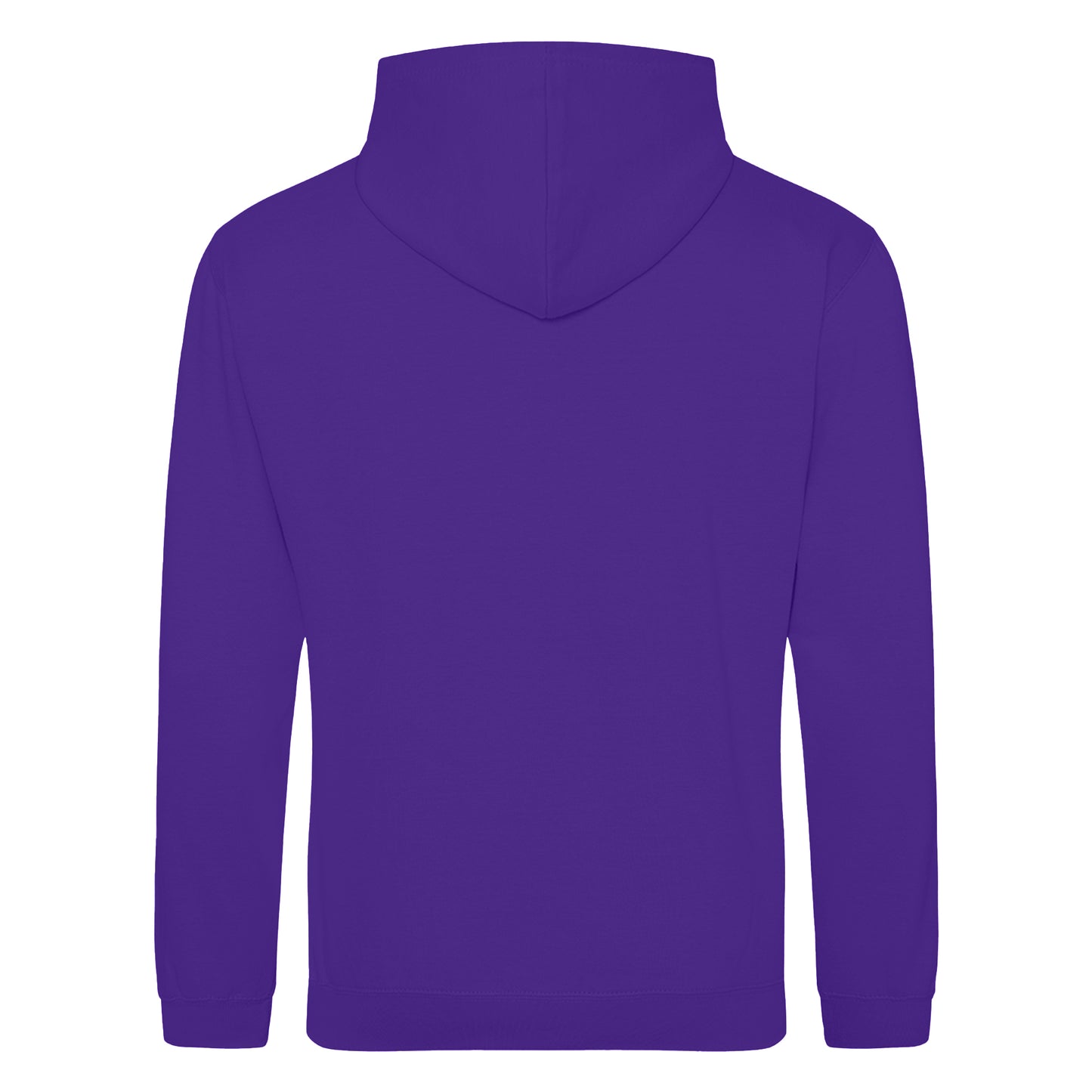 Ultra Violet - Back - Awdis Unisex College Hooded Sweatshirt - Hoodie
