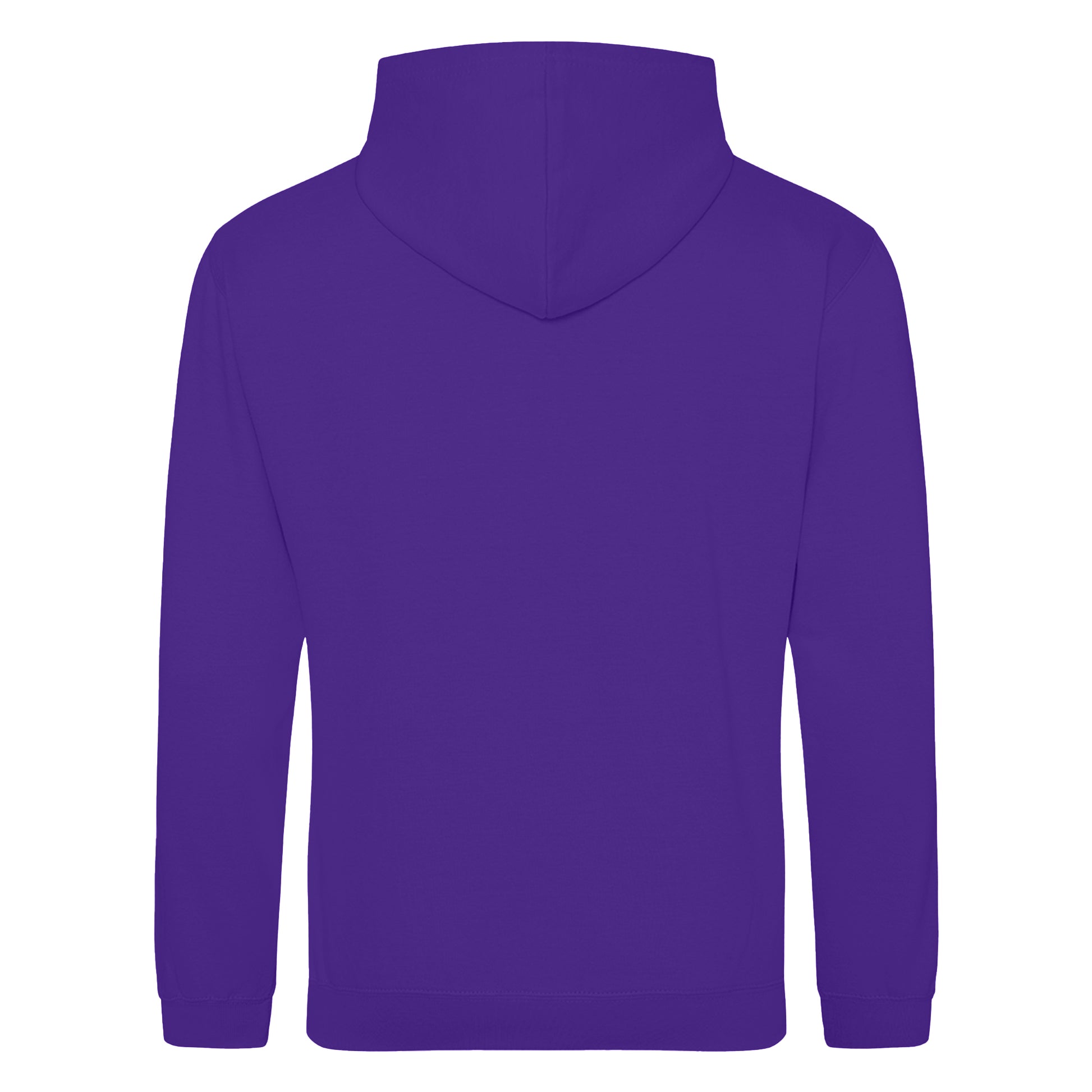 Ultra Violet - Back - Awdis Unisex College Hooded Sweatshirt - Hoodie