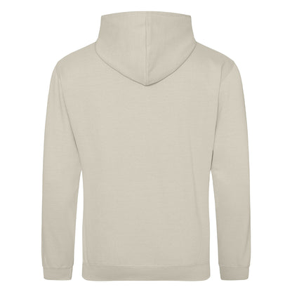 Vanilla Milkshake - Back - Awdis Unisex College Hooded Sweatshirt - Hoodie