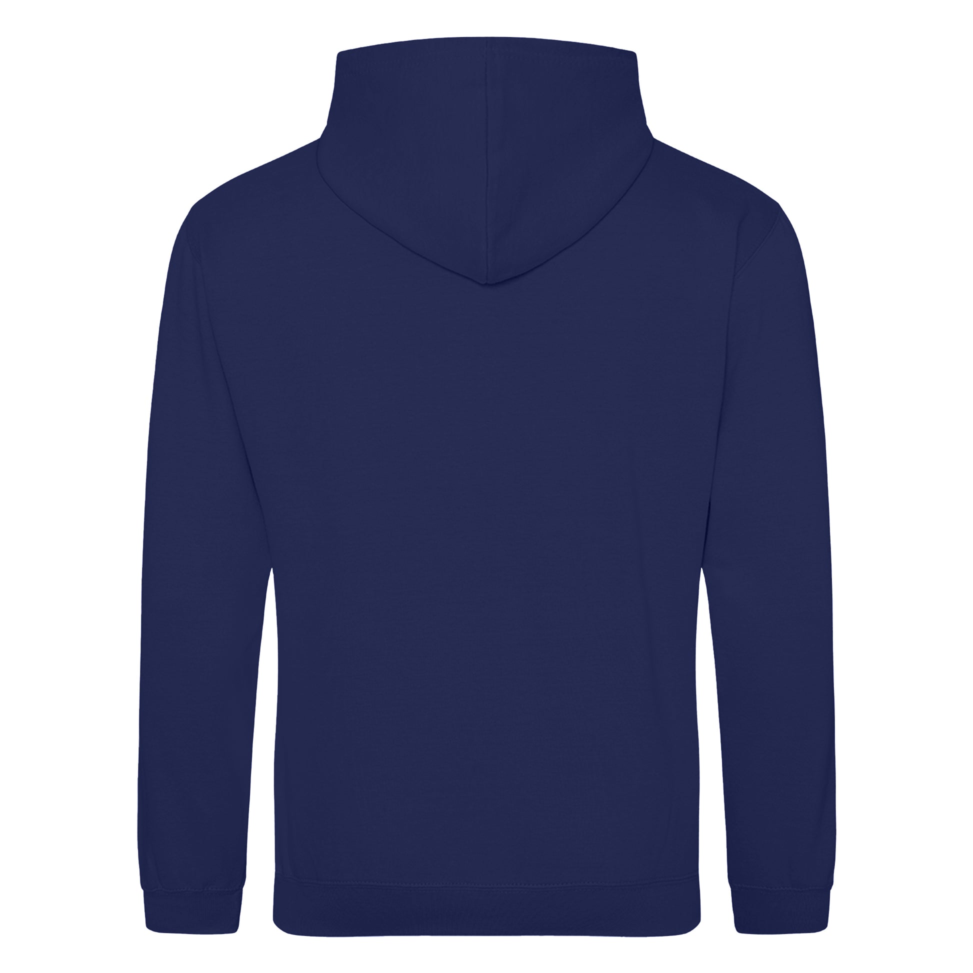 Oxford Navy - Back - Awdis Unisex College Hooded Sweatshirt - Hoodie