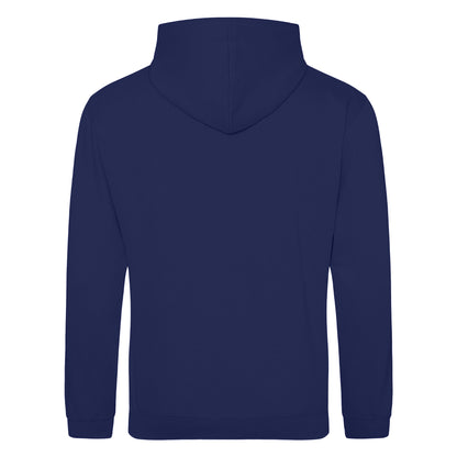 Oxford Navy - Back - Awdis Unisex College Hooded Sweatshirt - Hoodie