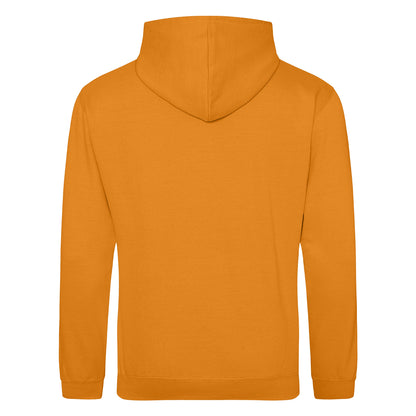 Pumpkin Pie - Back - Awdis Unisex College Hooded Sweatshirt - Hoodie