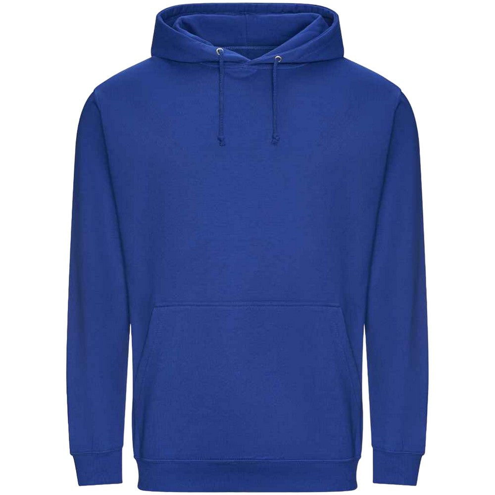 Bright Royal Blue - Front - Awdis Unisex College Hooded Sweatshirt - Hoodie