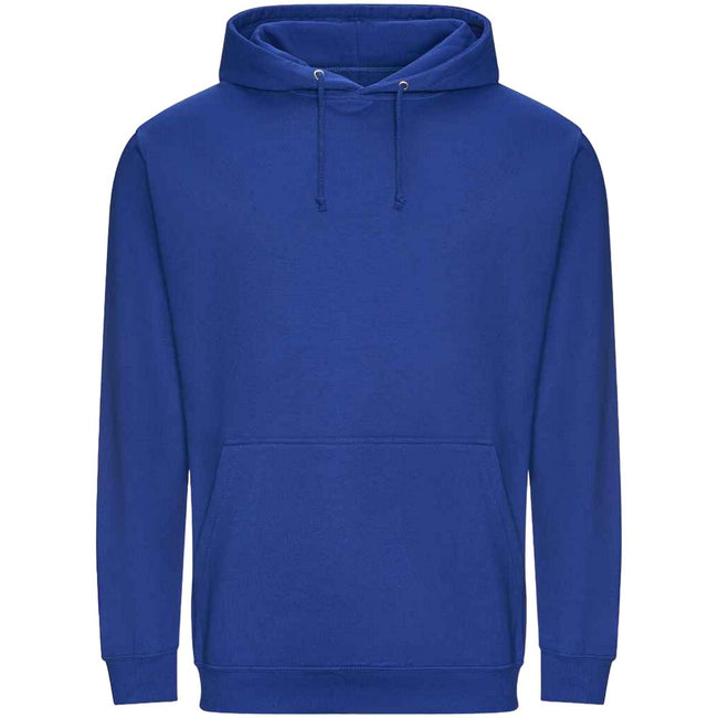 Bright Royal Blue - Front - Awdis Unisex College Hooded Sweatshirt - Hoodie