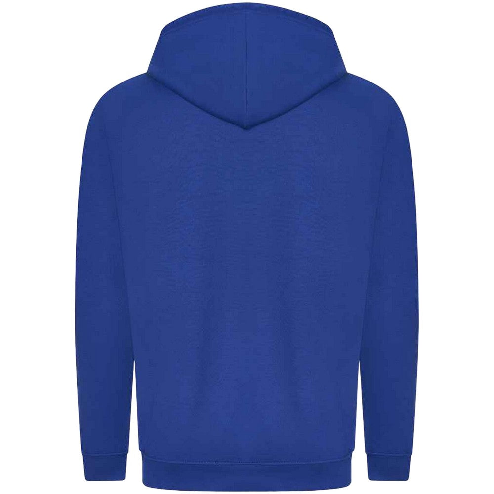 Bright Royal Blue - Back - Awdis Unisex College Hooded Sweatshirt - Hoodie
