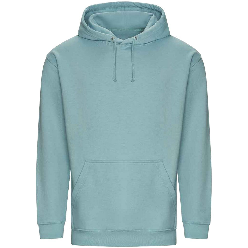 Seafoam - Front - Awdis Unisex College Hooded Sweatshirt - Hoodie