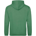 Burnt Orange - Side - Awdis Unisex College Hooded Sweatshirt - Hoodie