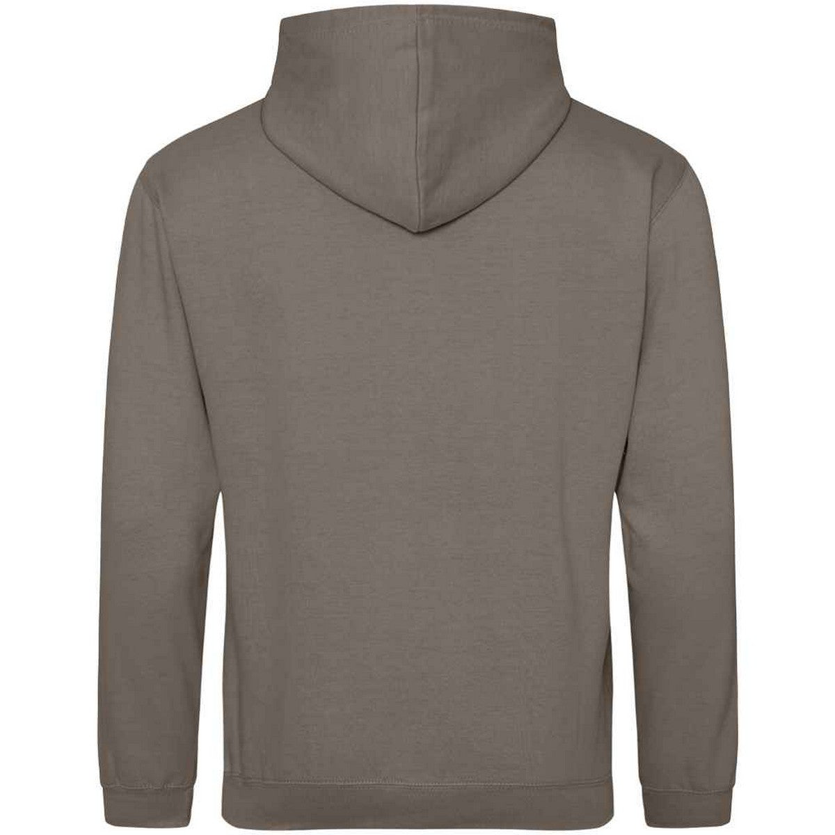 Natural Clay - Back - Awdis Unisex College Hooded Sweatshirt - Hoodie