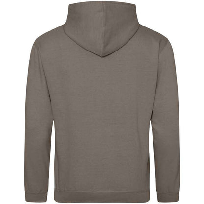 Natural Clay - Back - Awdis Unisex College Hooded Sweatshirt - Hoodie