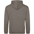 Natural Clay - Back - Awdis Unisex College Hooded Sweatshirt - Hoodie