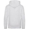 Ash - Back - Awdis Unisex College Hooded Sweatshirt - Hoodie