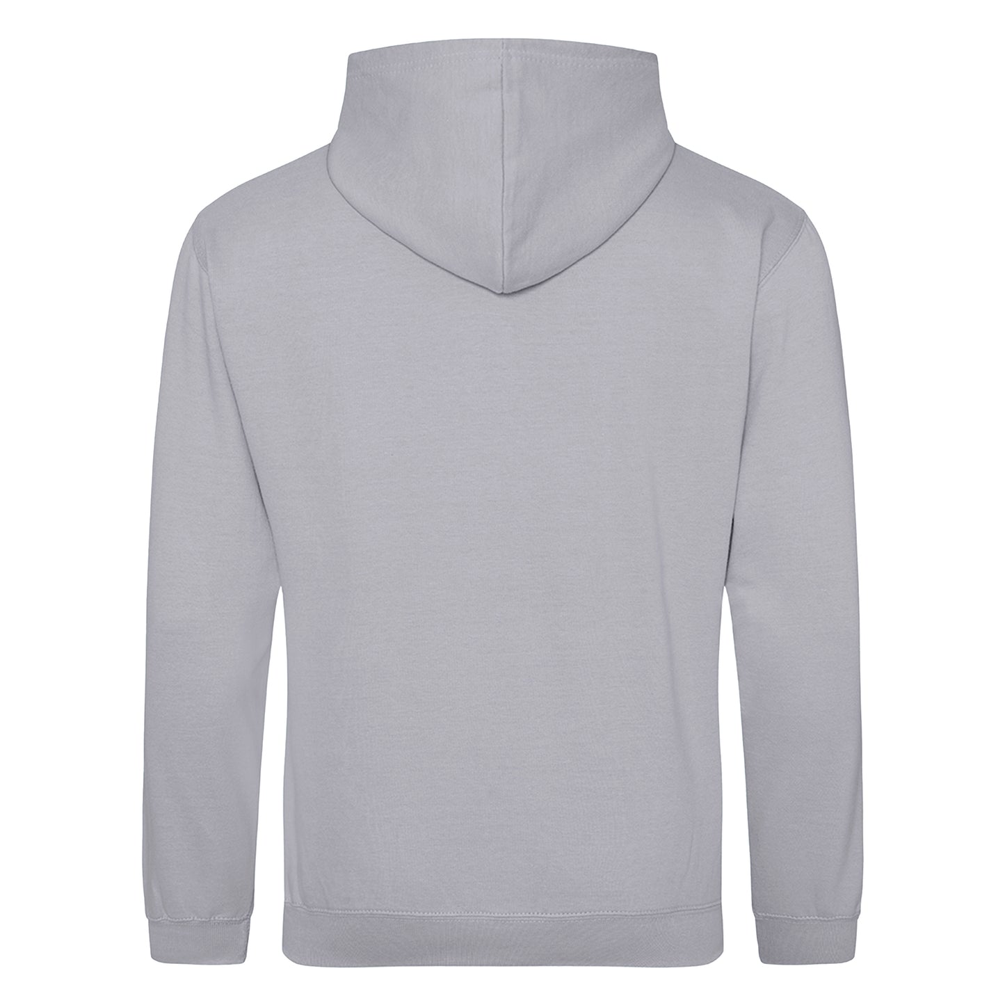 Moondust Grey - Back - Awdis Unisex College Hooded Sweatshirt - Hoodie