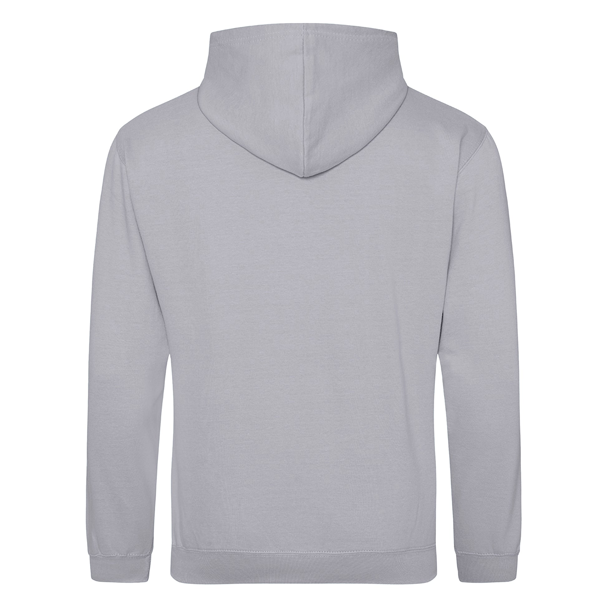 Moondust Grey - Back - Awdis Unisex College Hooded Sweatshirt - Hoodie