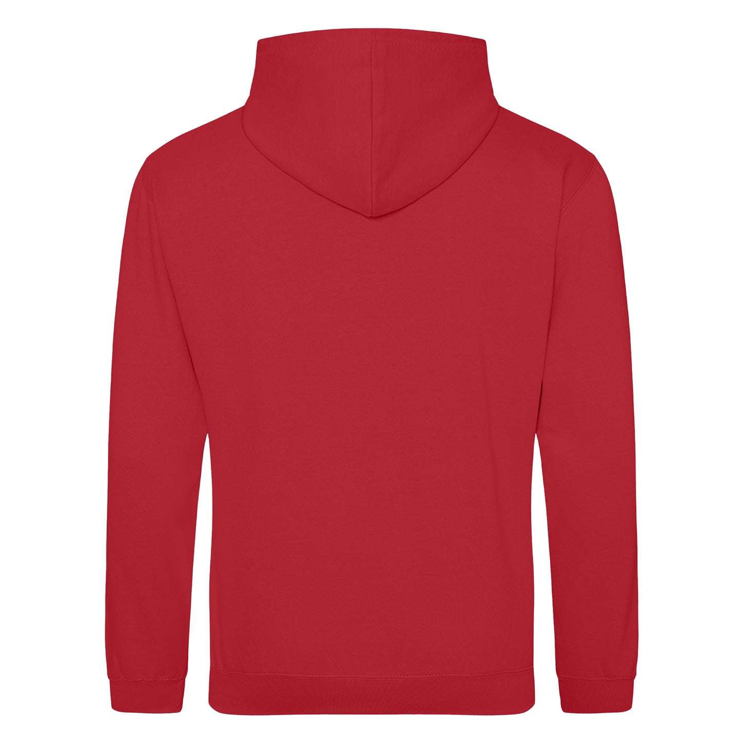 Red Hot Chilli - Back - Awdis Unisex College Hooded Sweatshirt - Hoodie