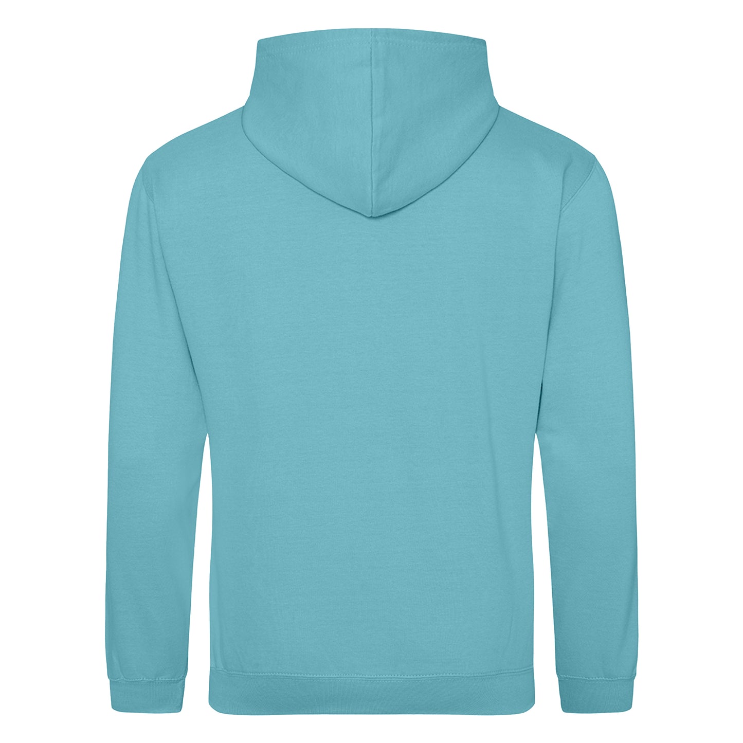 Sky Blue - Back - Awdis Unisex College Hooded Sweatshirt - Hoodie