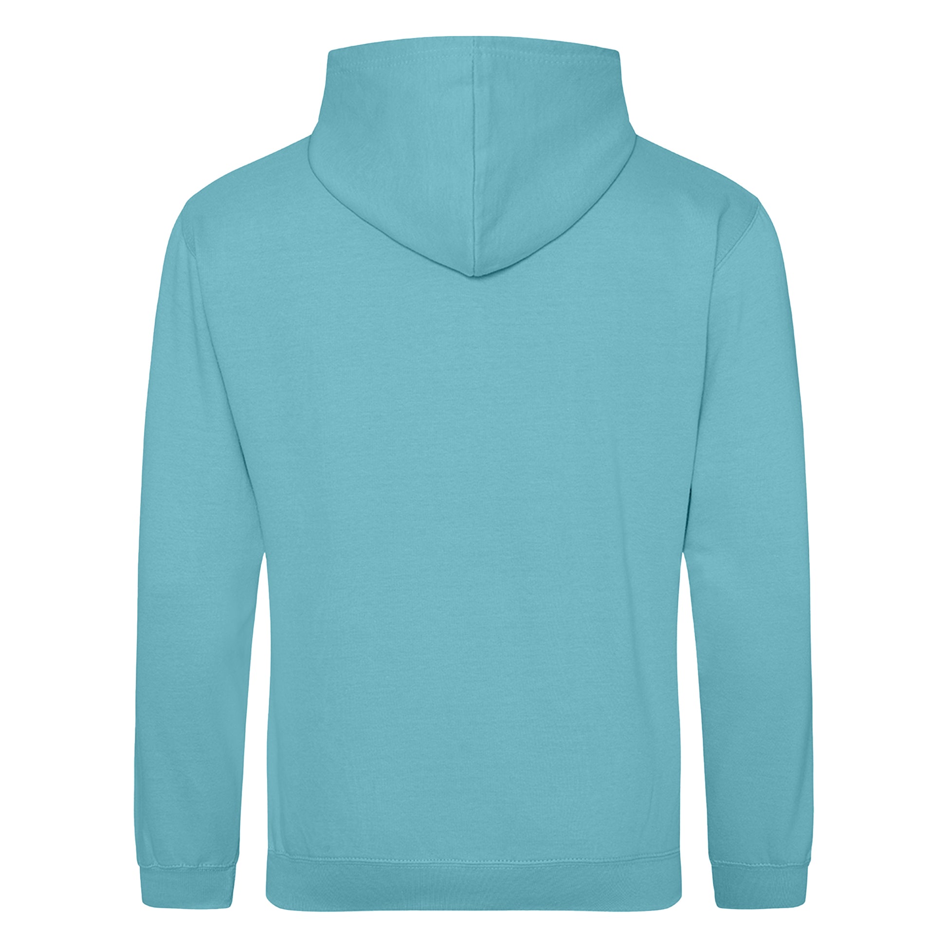 Sky Blue - Back - Awdis Unisex College Hooded Sweatshirt - Hoodie