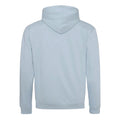 Sky - Arctic White - Back - Awdis Varsity Hooded Sweatshirt - Hoodie