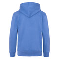 Royal Blue - Back - Awdis Kids Unisex Hooded Sweatshirt - Hoodie - Schoolwear