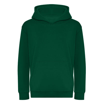 Rainforest Green - Front - Awdis Kids Unisex Hooded Sweatshirt - Hoodie - Schoolwear