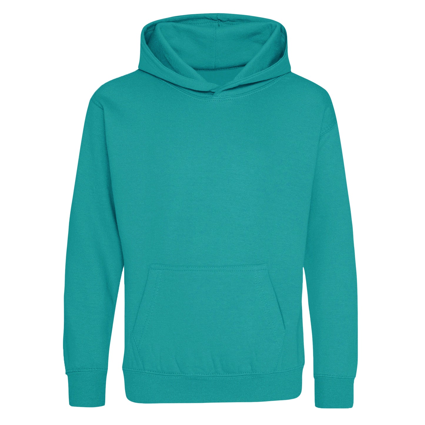 Jade - Front - Awdis Kids Unisex Hooded Sweatshirt - Hoodie - Schoolwear