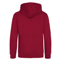 Red Hot Chilli - Back - Awdis Kids Unisex Hooded Sweatshirt - Hoodie - Schoolwear