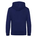 Oxford Navy - Back - Awdis Kids Unisex Hooded Sweatshirt - Hoodie - Schoolwear