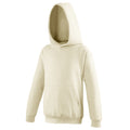 Desert Sand - Front - Awdis Kids Unisex Hooded Sweatshirt - Hoodie - Schoolwear