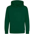 Rainforest Green - Front - Awdis Kids Unisex Hooded Sweatshirt - Hoodie - Schoolwear