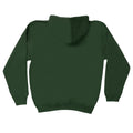 Forest Green- Gold - Back - Awdis Kids Varsity Hooded Sweatshirt - Hoodie - Schoolwear