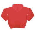 Fire Red-Jet Black - Back - Awdis Kids Varsity Hooded Sweatshirt - Hoodie - Schoolwear